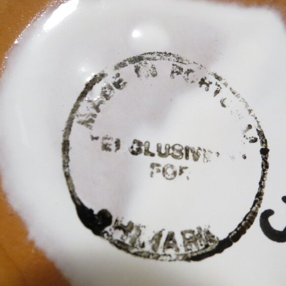 Himark Large 8.5" Jug Pitcher Fruit Flower Signed Celina Hand Painted Portugal - Picture 7 of 7